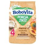 BoboVita Porcja Zbóż Kaszka mleczna manna brzoskwinia-banan po 4 miesiącu w sklepie internetowym E-Szop 