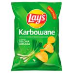 Lay's Chipsy ziemniaczane karbowane o smaku zielona cebulka w sklepie internetowym E-Szop 