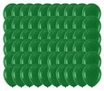 Balony lateksowe zielone ciemna butelkowa zieleń 50 szt 5 cali 12 cm w sklepie internetowym nasze ledy
