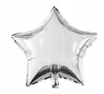 BALON foliowy srebrny gwiazda gwiazdka srebrna 2 szt 25 cm gwiazdy gwiazdki w sklepie internetowym nasze ledy