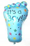 DUŻY BALON foliowy It's a Boy stopa Baby Shower 79 w sklepie internetowym nasze ledy