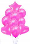 Zestaw balony FIOLETOWY bukiet serce gwiazda 10 w sklepie internetowym nasze ledy