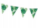 Baner Girlanda zielona urodziny Aloha Liście 1,3m w sklepie internetowym nasze ledy