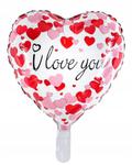 BALON foliowy serce walentynki i love you biały w sklepie internetowym nasze ledy