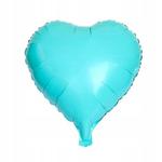 BALON foliowy pastelowy niebieski SERCE 45 cm w sklepie internetowym nasze ledy