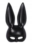 Maska królika seksowna czarna królik przebranie strój na karnawał halloween w sklepie internetowym nasze ledy