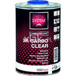 Lakier bezbarwny CARSYSTEM 2K Carbo Clear Plus VOC do karbonu 1L w sklepie internetowym Xlak.pl