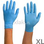 Rękawice ochronne COLAD 530902 nitrylowe niebieskie (100 szt.) XL w sklepie internetowym Xlak.pl