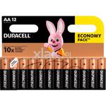 Baterie alkaiczne DURACELL AA LR6 1.5 V paluszki 12 szt. w sklepie internetowym Xlak.pl