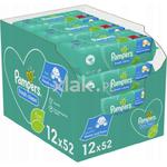 Chusteczki nawilżane PAMPERS Fresh Clean 12 x 52 szt. w sklepie internetowym Xlak.pl