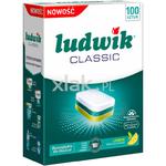 Tabletki do zmywarki LUDWIK Classic Lemon Cytrynowe 100 szt. w sklepie internetowym Xlak.pl