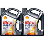 Olej silnikowy SHELL Helix Ultra 5W-40 Diesel Benzyna LPG 8L w sklepie internetowym Xlak.pl