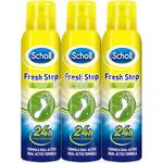 Dezodorant do stóp SCHOLL Fresh Step 24h antyperspirant Spray 3 x 150ml w sklepie internetowym Xlak.pl