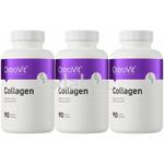 Kolagen w tabletkach OstroVit Collagen Wołowy Mocne Kości Stawy 3000mg w sklepie internetowym Xlak.pl