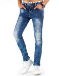 Spodnie jeansowe męskie niebieskie (ux0841) w sklepie internetowym Dstreet.pl