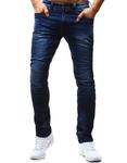 Spodnie jeansowe męskie granatowe (ux0842) w sklepie internetowym Dstreet.pl