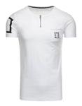 T-shirt męski z nadrukiem biały (rx1957) - Biały w sklepie internetowym Dstreet.pl