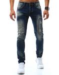 Spodnie jeansowe męskie niebieskie (ux0896) w sklepie internetowym Dstreet.pl
