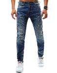 Spodnie jeansowe męskie niebieskie (ux0933) w sklepie internetowym Dstreet.pl