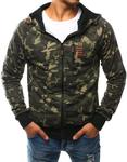 Bluza męska rozpinana woodland camo (bx2437) - Woodland camo jasny w sklepie internetowym Dstreet.pl