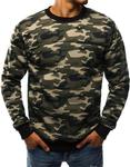 Bluza męska bez kaptura woodland camo (bx2439) - Woodland camo jasny w sklepie internetowym Dstreet.pl