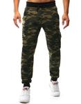 Spodnie męskie dresowe woodland camo (ux0974) - Woodland camo jasny w sklepie internetowym Dstreet.pl