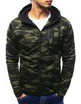 Bluza męska rozpinana z kapturem woodland camo (bx3201) - Woodland camo jasny w sklepie internetowym Dstreet.pl