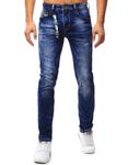 Spodnie jeansowe męskie niebieskie (ux1017) w sklepie internetowym Dstreet.pl