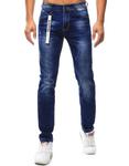 Spodnie jeansowe męskie niebieskie (ux1037) w sklepie internetowym Dstreet.pl