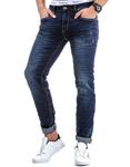 Spodnie jeansowe męskie granatowe (ux0085) w sklepie internetowym Dstreet.pl