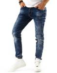 Spodnie jeansowe męskie niebieskie (ux0562) w sklepie internetowym Dstreet.pl