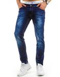 Spodnie jeansowe męskie niebieskie (ux0641) w sklepie internetowym Dstreet.pl