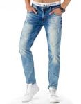 Spodnie jeansowe męskie (ux0684) w sklepie internetowym Dstreet.pl