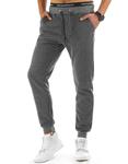 Spodnie męskie dresowe baggy szare (ux0716) - Szary w sklepie internetowym Dstreet.pl