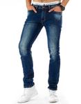 Spodnie jeansowe męskie niebieskie (ux0741) w sklepie internetowym Dstreet.pl