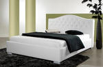PRINCESS łóżko tapicerowane 140 cm - 120 cm \ biały w sklepie internetowym MeblePumo.pl