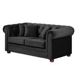 HARTLEY sofa 2 osobowa - czarny w sklepie internetowym MeblePumo.pl