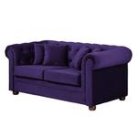 HARTLEY sofa 2 osobowa - fioletowy w sklepie internetowym MeblePumo.pl