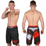Spodenki MMA Red Punch czarno-czerwone Beltor® w sklepie internetowym Platinum Fitness 