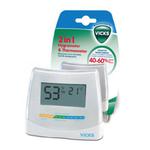 VICKS 2 in 1 Higrometr i termometr Higrometr &amp; Termometr elektroniczny w sklepie internetowym Wojrat.pl