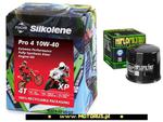 SILKOLENE PRO 4 10W40 XP 4T olej silnikowy motocyklowy 4 Litry + FILTR OLEJU HF FUCHS Silkolene olej silnikowy w NAJLEPSZEJ CENIE w sklepie motocyklowym MOTORUS.PL w sklepie internetowym Motorus.pl