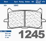 CL Brakes 2245XBK5 motocyklowe klocki hamulcowe na 1 tarczę Przód HONDA CRF1000L Africa Twin 16-19, CRF1100L Africa Twin/DCT 2020- CL Brakes 2245XBK5 motocyklowe klocki hamulcowe na 1 tarczę HONDA w sklepie internetowym Motorus.pl