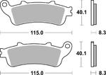 SBS 735 HS motocyklowe klocki hamulcowe komplet na 1 tarczę SBS motocyklowe klocki hamulcowe SUPER CENY sklep motocyklowy MOTORUS.PL w sklepie internetowym Motorus.pl