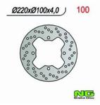 NG100 motocyklowa tarcza hamulcowa TYŁ KAWASAKI ZX6R (98-07), ER6, Z 750 (220x100x4 / 4,3) NG TARCZA HAMULCOWA TYŁ KAWASAKI ZX 6R '98-'07, ZX10R, ER6F/N, KLE 650VERSYS 07-14 w sklepie internetowym Motorus.pl