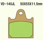 VESRAH VD140JL Sintered motocyklowe klocki hamulcowe TYŁ HONDA VF1000R Interceptor 85-86 VESRAH Japońskie motocyklowe klocki hamulcowe w SUPER CENACH w sklepie motocyklowym MOTORUS.PL w sklepie internetowym Motorus.pl