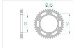 AFAM 16302-40 zębów zębatka TYŁ stalowa C45N hartowana indukcyjnie, 520 standard galwanizowana, srebrna AFAM 16302-40 zębów zębatka TYŁ stalowa C45N hartowana indukcyjnie, 520 standard galwanizowana w sklepie internetowym Motorus.pl