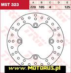 TRW LUCAS tarcza hamulcowa PRZÓD/TYŁ HONDA XL125V VARADERO 01-10, XR600 91-99, NX650 88-92, KAWASAKI KFX400 03-06, SUZUKI LTZ400 03-, TRW MST323 tarcza hamulcowa PRZÓD/TYŁ HONDA XL125V VARADERO 01-10 w sklepie internetowym Motorus.pl