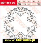 TRW LUCAS tarcza hamulcowa TYŁ YAMAHA YZ/WRF 125/250/426/450 02-17 TRW MST350EC tarcza hamulcowa TYŁ YAMAHA YZ/WRF 125/250/426/450 02-17 w sklepie internetowym Motorus.pl