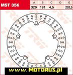 TRW LUCAS tarcza hamulcowa PRZÓD BMW F800/R/S/ST 08-17, S1000RR 19-, R1200S/RT/ST/RS/R 05-16, R1200 R-NINE T/HP2 08-, K1200R 05-08 TRW MST356 tarcza hamulcowa PRZÓD BMW F800/R/S/ST 08-17, S1000RR 19 w sklepie internetowym Motorus.pl