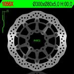 NG1056X motocyklowa tarcza hamulcowa PRZÓD KAWASAKI ZX6R 05-12, ER6F/N 06-15, KLE650 VERSYS 07-15, Z750, Z1000,ZX10R (300X80X5) (5X10,5MM) NG TARCZA HAMULCOWA PRZÓD KAWASAKI ZX6R '05-'16, ER6F/N '06 w sklepie internetowym Motorus.pl